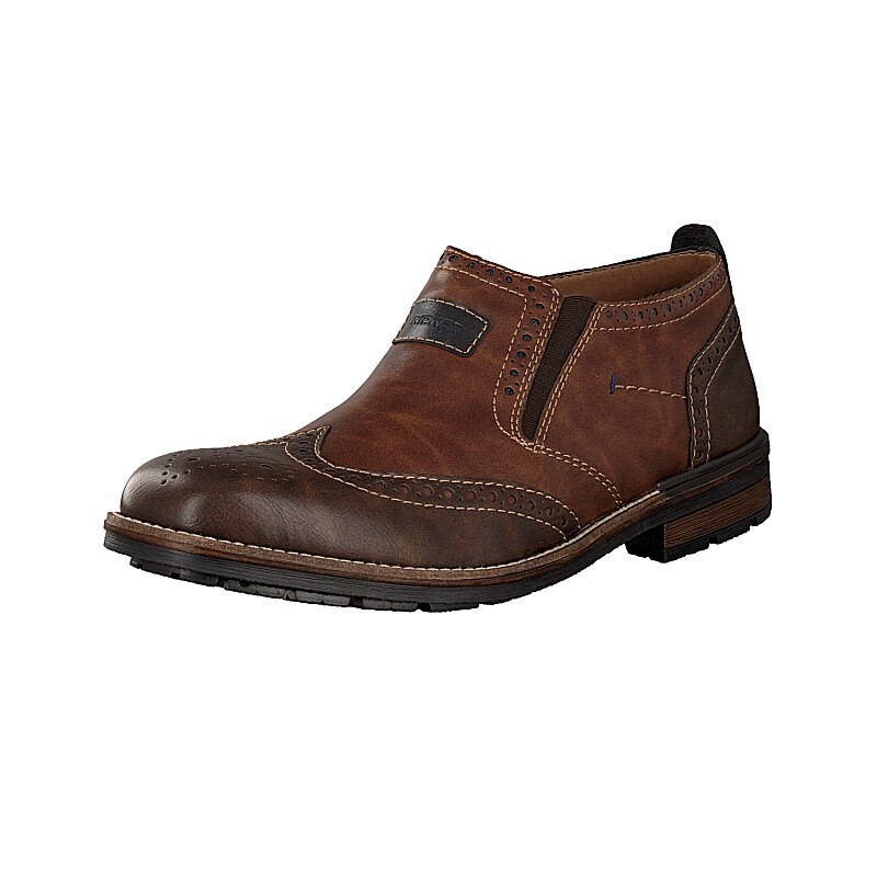 Slip On Rieker B1364-26 Para Homem - Marrom